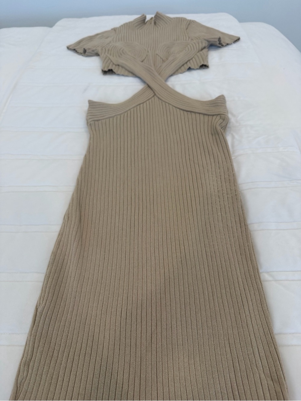 Fashion Nova Ryah Ribbed Mini Dress (Small) - Picture 5 of 6